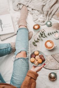 Salted Caramel, Haselnuss und Schokolade-Minze Macarons. Oder auch: Mein Genussritual
