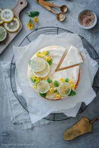 Oh yesss! Lemon Cheesecake mit Shortbread-Boden.