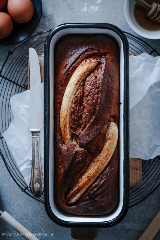 Mein Rezept für ein saftig süßes Banana Bread | Bananenbrot | KLITZEKLEIN