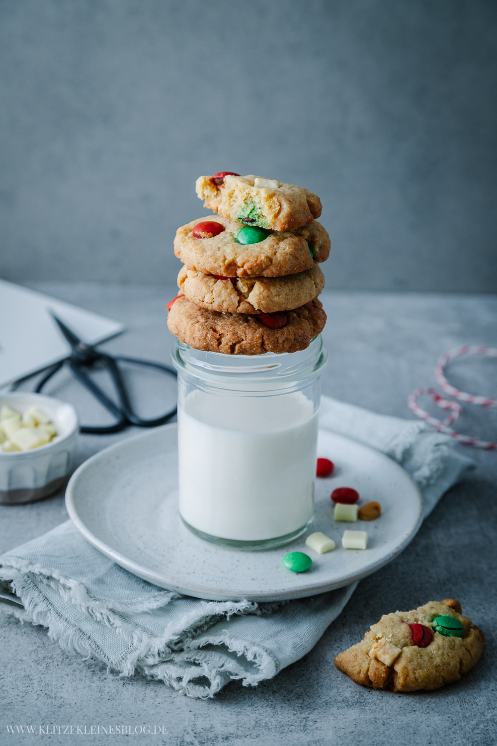 Cookies im Glas – Das Rezept für eine Keksbackmischung zum Verschenken ...
