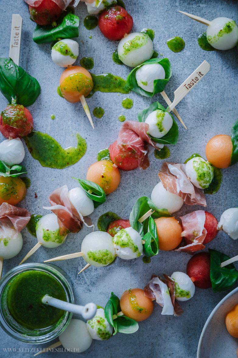 Mmmh, Italien auf dem Teller! Das einfache Rezept für Melonen Caprese ...